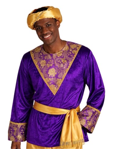 Costume de Page Baltasar Taille L | Costumes pour Adultes Le Roi du Carnaval